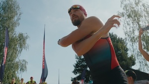 Chris Swimming